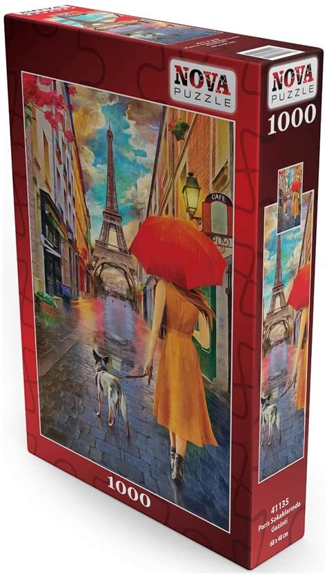 Puzzle Strolling The Streets Of Paris Nova Puzzle 41135 1000 Pieces