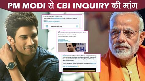 Cbi Enquiry For Sushant Singh Rajput Fans Trend Cbi Intervention In Ssr’s Case From Pm Modi