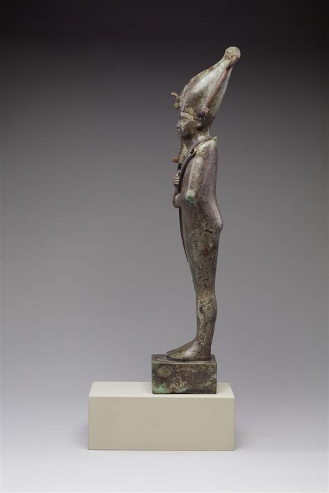 Statuette Of Osiris Late Period The Metropolitan Museum Of Art