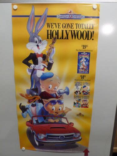 Mgmua Presents Cartoon Moviestarslooney Tunes Home Video Poster 1988