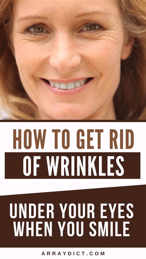 How To Get Rid Of Wrinkle Under Eyes When Smiling Smile Wrinkles
