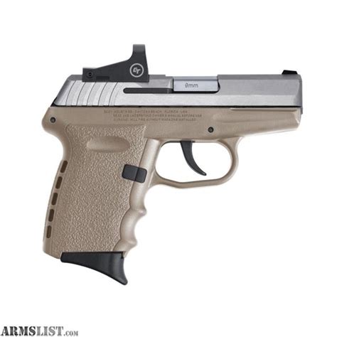 Armslist For Sale Sccy Cpx 2 9mm Pistol W Crimson Trace Red Dot