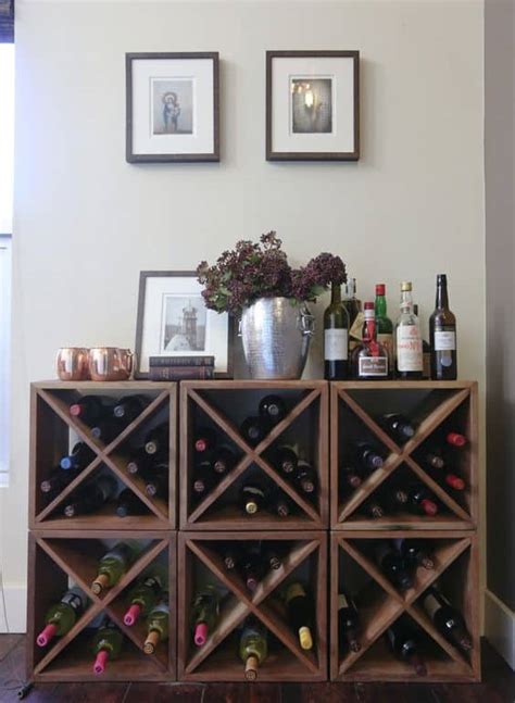 Build your own rack cabinet. Ideas for Making your Own Wine Rack | Decor Snob