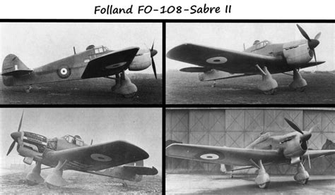Folland Fo108 Colettis Combat Aircraft
