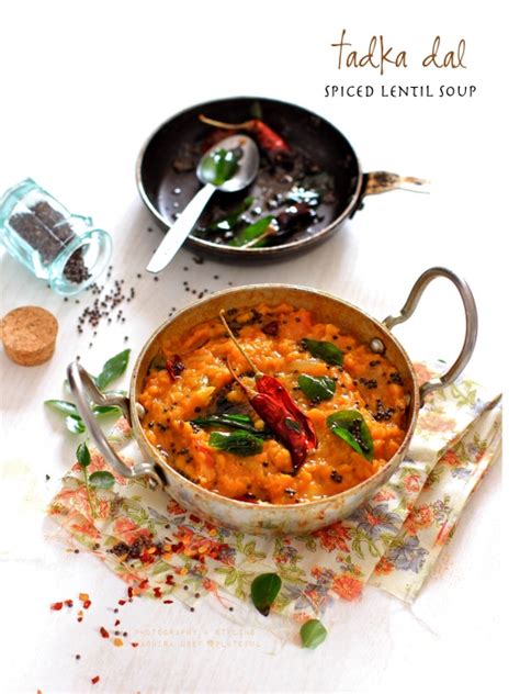 Plateful Tadka Dal — Spiced Indian Lentils