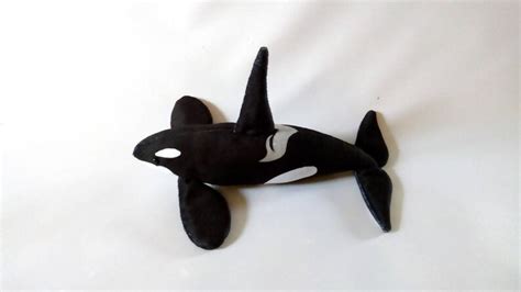 Orca Killer Whale Plushie Dolphin Plush Male Resident Etsy