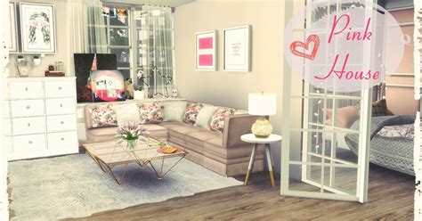 Sims 4 Pink House Dinha