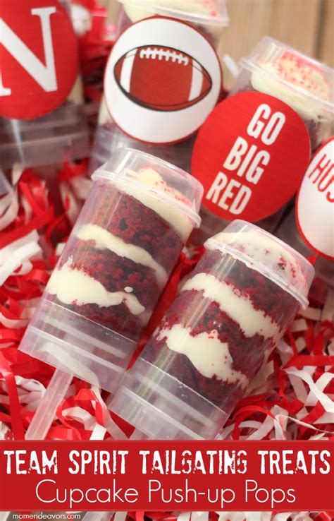 Football Team Spirit Cake Push Up Pops Nebraska Cupcake Printables