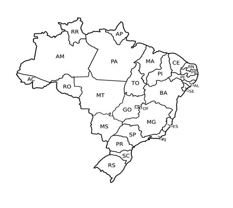 Mapa Do Brasil Para Colori Mapa Do Brasil Para Colorir Porn