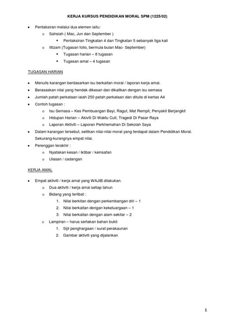 Moral dalam diri manusia pun dapat menyerahkan landasan kesabaran dalam bertahan dalam setiap desakan naluri dan keingingan atau nafsu yang wujud moral etika dan kesusilaan, contohnya menghargai orang beda yang bertolak belakang pendapat, baik dalam ucapan maupun perbuatan. Kerja Kursus Pendidikan Moral Spm