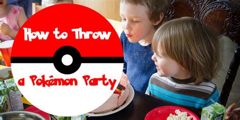 How To Throw A Pokémon Birthday Party Mommy Miracles