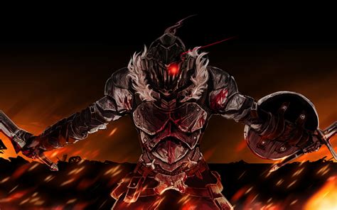 Download Wallpapers Goblin Slayer Red Eye Warrior Manga