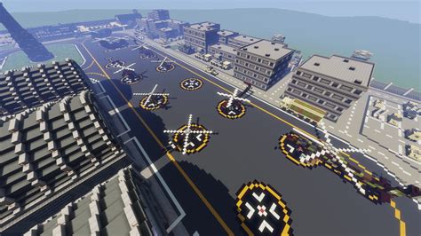 Armymilitaryair Base Javabedrock Minecraft Map