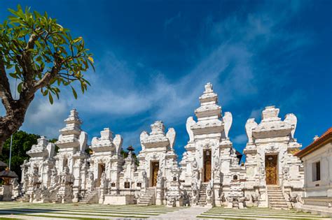 Pecatu Temple Pura Desa Lan Puseh Desa Adat Pecatu Bali Foto Stok