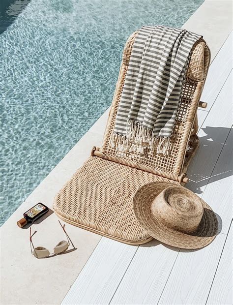 Coastal wood rocking chair from target. Rattan Beach Chair The Sol Lounger in 2020 | Rattan beach ...