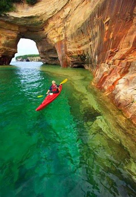 Pictured Rocks National Lakeshore Places To Travel Kayaking Places