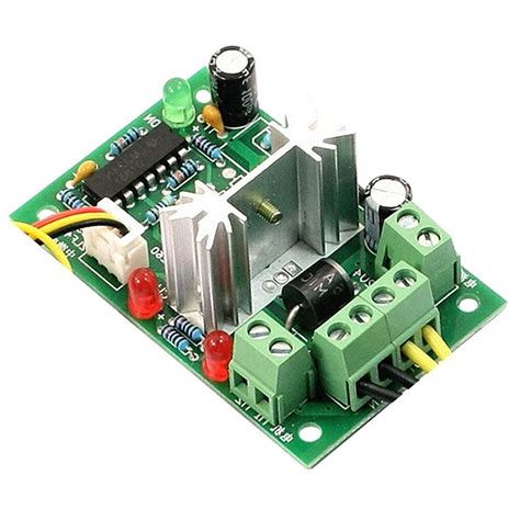 These forward reverse motor control can power many different devices. JFBL Hot 6 30V DC Motor speed Controller Reversible PWM ...