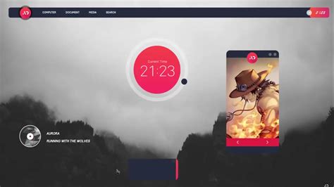 Rusa Janten - Rainmeter Skin / Theme Windows [7/8/10]