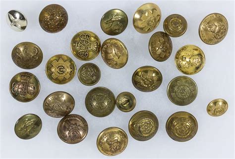 Lot British Military Buttons