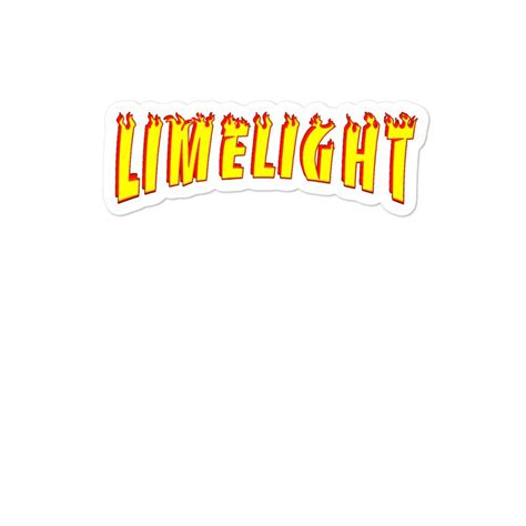 Limelight Flames Bubble Free Stickers In 2019 Stickers