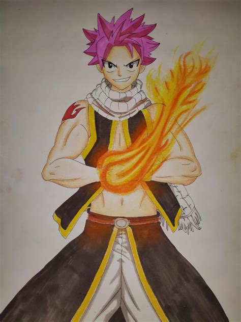 Natsu Drawing Rfairytail