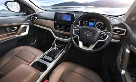 Tata Harrier Interior Revealed Fully In New Official Pics