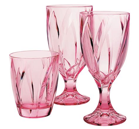 Goblets In Pink Crystal Soft Pink Pinterest Crystals Glass And Luxury