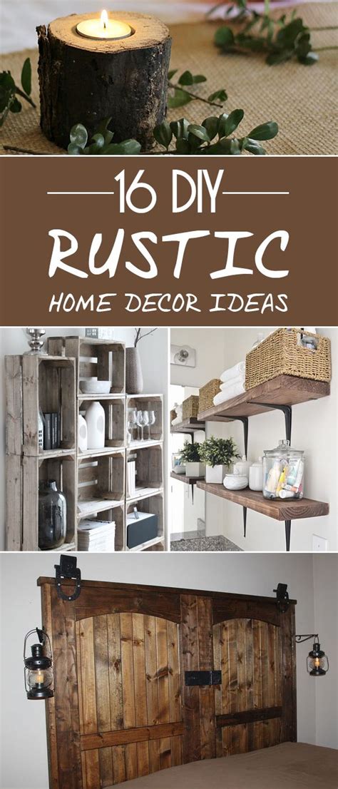 16 Diy Rustic Home Decor Ideas To Make Your Living Space