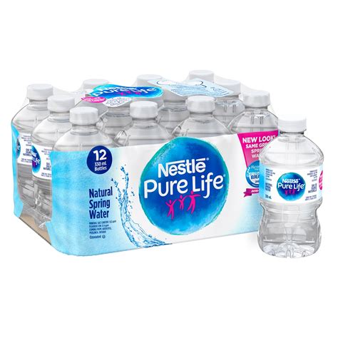 Nestle Pure Life Bottled Natural Spring Water Mini 330 Ml 12cs