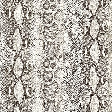 Off White Neutral Snake Skin Pattern Printed On Doris Crepe Fabric Diy