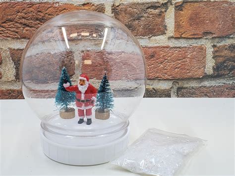 Snow Globe Kit christmas Gift Create Your Own Snow Globe - Etsy