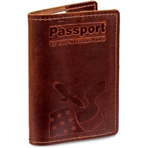Passport To Your National Parks Classic Leather Cover Shop Americas