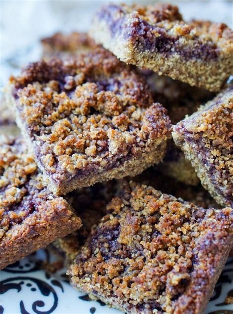 Looking for a dessert with all the taste, but fewer calories? Healthy Bleberry Crumble Bars | Recipe | Unique recipes ...