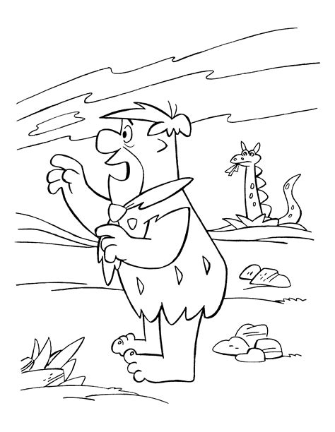 74 dibujos de Los Picapiedras para colorear Oh Kids Page 6