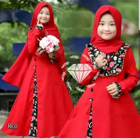 Jual Baju Gamis Muslim Anak Perempuan 7 9 Tahun Model Lucu Fashion