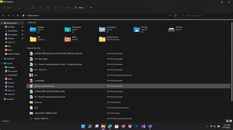 File Explorer In Dark Mode Not Fully Dark In Win 11 Microsoft Community