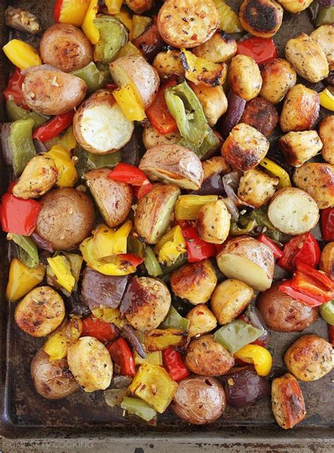 It's versatile in the fact that is can be used in so many different dishes: Roasted Chicken Sausage, Peppers and Potatoes in 2020 ...