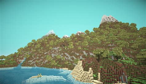 Custom Terrain Valley Of The Saecula 125 Minecraft Map
