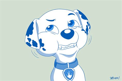 Paw Patrol Eat Your Pea Marshall By Trc001 On Deviantart