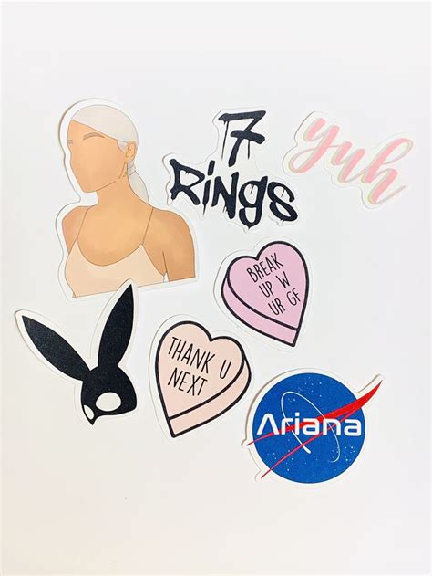 Ariana Grande Sticker Pack Print Stickers Ariana Grande Drawings