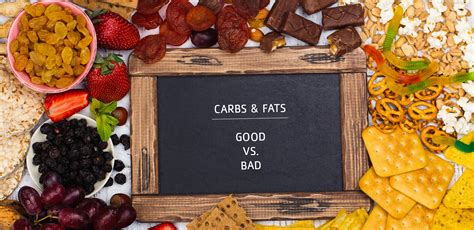 Carbs Fats The Good The Bad And The Truth NUTRITION LINE