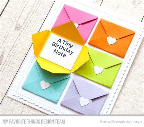 Easy Origami Birthday Card Crafting Papers