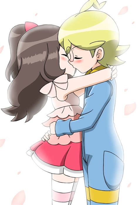 Me And Clemont Kissing