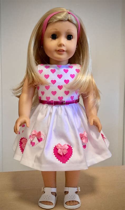 Doll Clothes Patterns By Valspierssews 3 Ways To Add Hearts To Doll