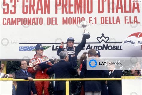 Italian Grand Prix Monza Italy September Rene Arnoux