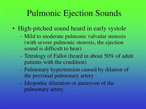 Ppt Ejection Sounds And Systolic Clicks Chapter 11 Powerpoint