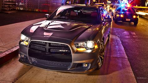 Cars Police Urban Dodge Charger Srt X Wallpaper High Quality Wallpapers