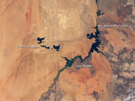 Lake Nasser Map