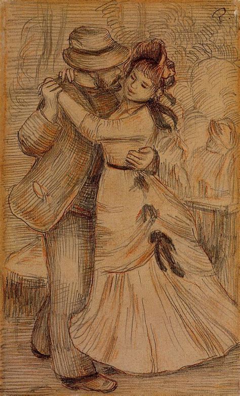 Dance In The Country 1883 Pierre Auguste Renoir