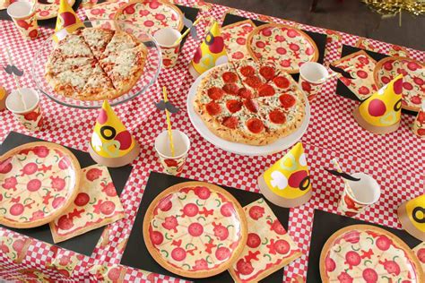 Pizza Birthday Party Ideas Photo 2 Of 8 Catch My Party